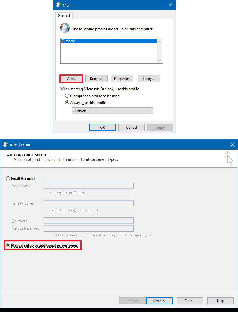 0x80004005 outlook 2010 сбой операции